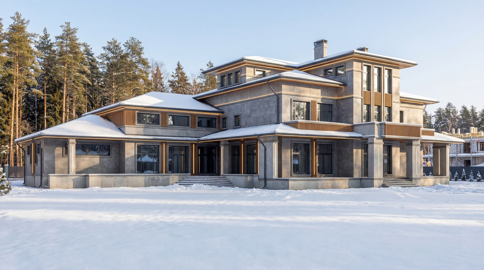 Дома в стиле Райт — кадр 5